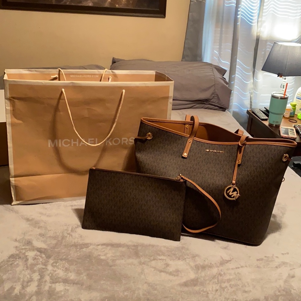 Michael Kors Tote Bag with Mini Bag